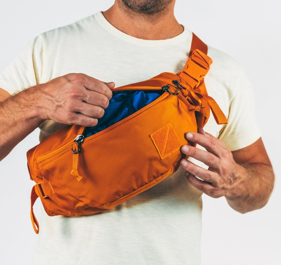 EVERGOODS Mountain Hip Pack 3.5L ネイビー EVERGOODS MOUNTAIN HIP PACK 3.5L MHP3.5 2 color Burnt Orange