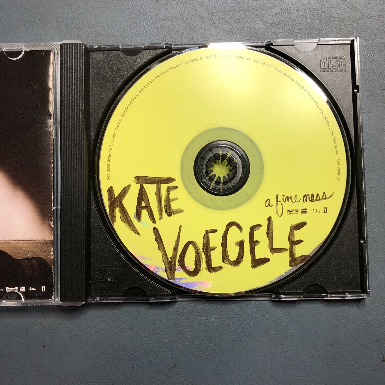 A Fine Mess by Kate Voegele (CD, 2009) 602527036809 eBay