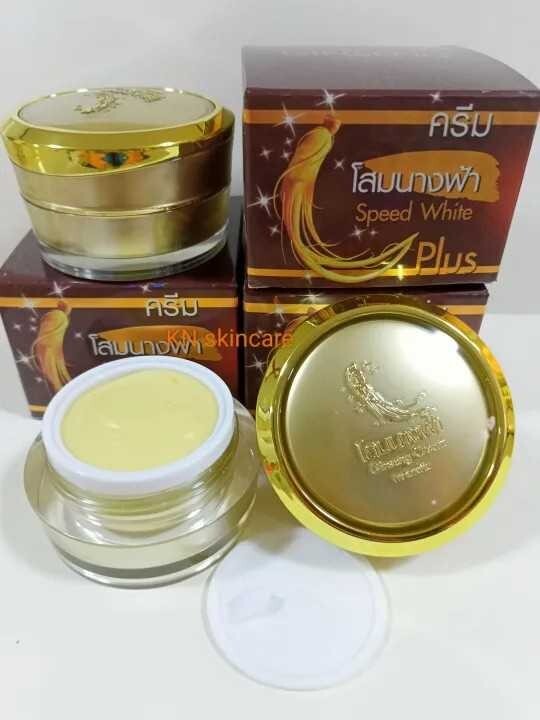 6x Premium Ginseng Speed White Plus night cream (Size 20 g