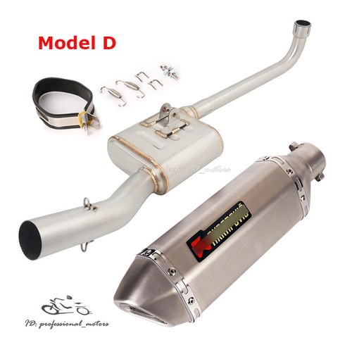 Sistema completo para silenciador negro cabezal de escape Aprilia GPR250R GPR250S 2021-2022 - Imagen 8 de 12