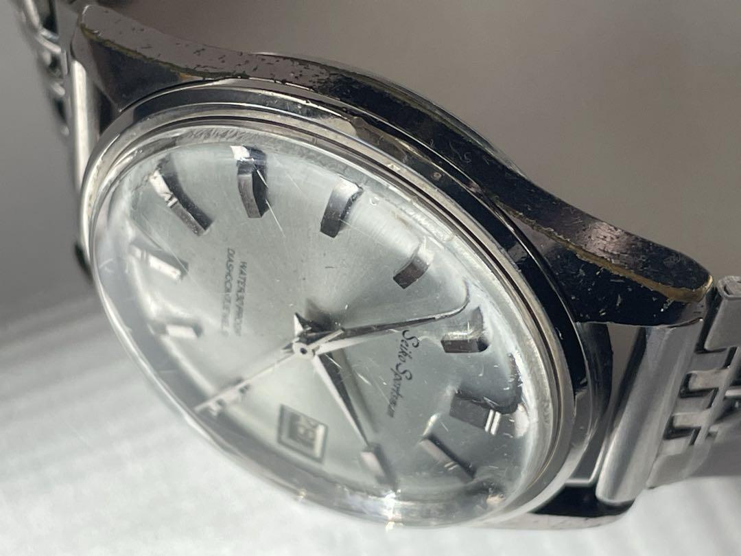 時計 SEIKO Sportsman 6602-9981 1967year WATCH Seiko Sportsman 6602-9981 Manual Men's Watch Silver Dial