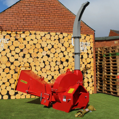 Aztec Chipper Crytec BX92R PTO Chipper Wood chipper 9 Inch Cutting Capacity Hydraulic ...