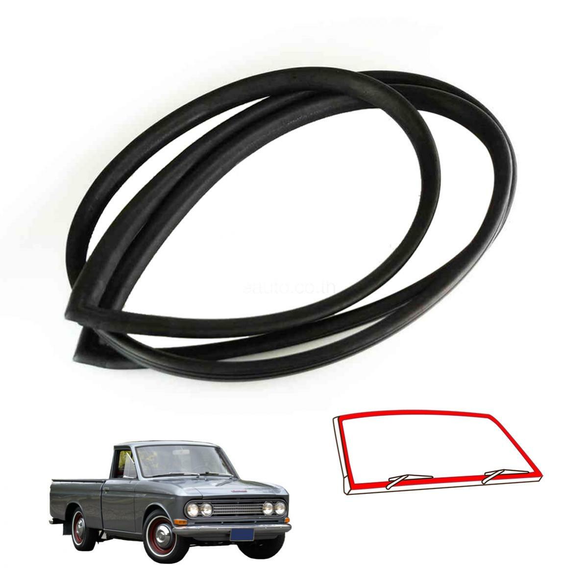 Front Windshield Rubber Seal Weatherstrip Fit For Nissan Datsun