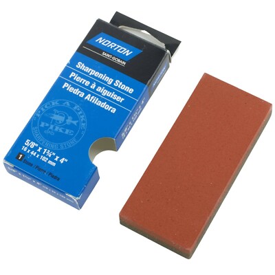 Norton India Combination 4'' Coarse Fine Sharpening Stone