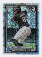 2024 Bowman Chrome Jurdrick Profar Mega Box Mojo Refractor 1st #BCP-218 WHITESOX