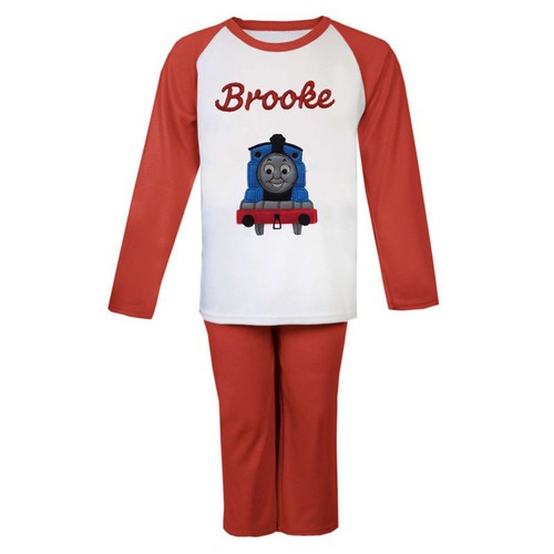 Thomas The Tank Personalised Pyjamas with name - 8 Styles available - Picture 10 of 20