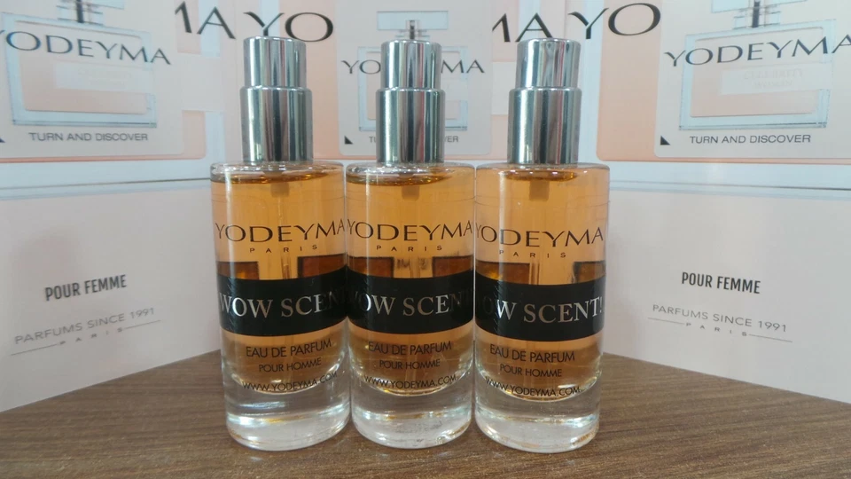 3 X 15ml YODEYMA PARIS PERFUME WOW SCENT! WOW SCENT. 3 X 15ml. Brand New.