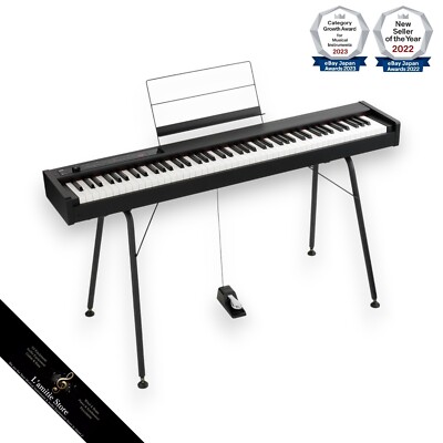 Korg D1 88Key Digital Stage Digital Piano keyboard BK Black