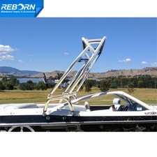 Reborn LaunchX Forward-Facing Wakeboard Tower Polished Fast Install  Fold Down