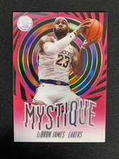 2019-20 NBA Panini Illusions Basketball Lebron James #7 Mystique Pink Acetate