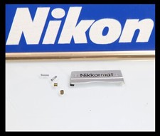 209802 NIKON NIKKORMAT FTN NAME PLATE REPAIR PART USED