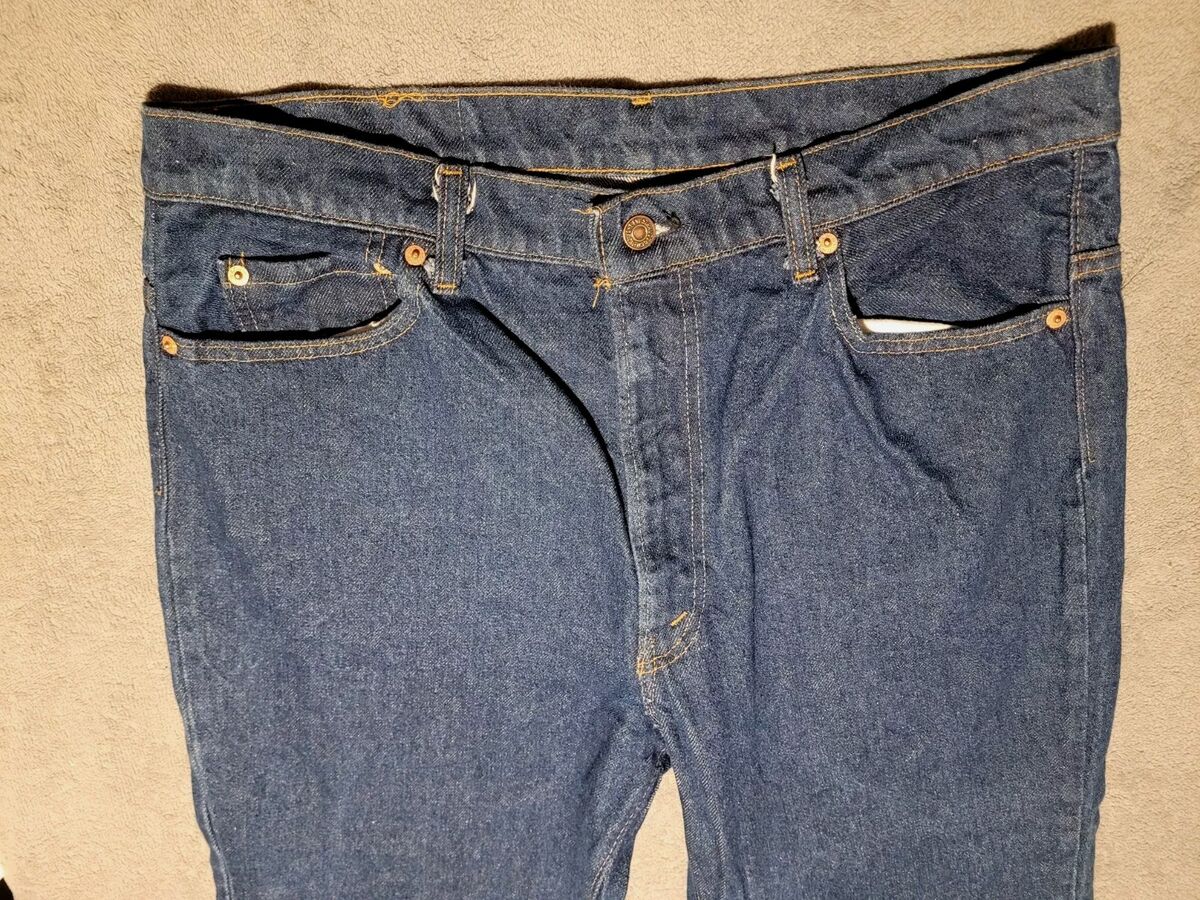 Vtg 1980 Levi's Jeans 517-0217 Mens 38x30 Red Tab Small E Vtg 1980 Levi's Jeans 517-0217 Mens 38x30 Red Tab Small E