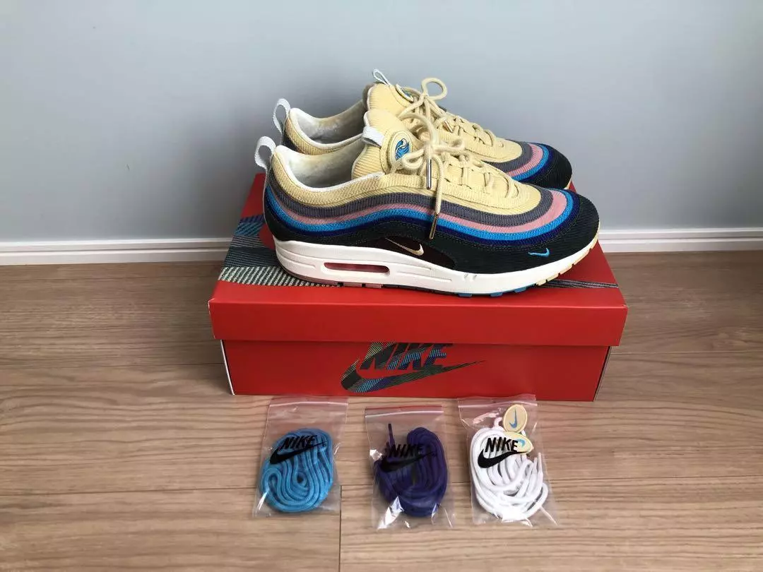 Nike Air Max 1/97 Sean Wotherspoon 2018 VF/SW AJ4219-400 Size [US 10] Very  Good