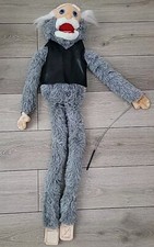 VTG. SUNNY  CO. FULL BODY WRAP AROUND GRANDPA MONKEY PUPPET MOVEABLE MOUTH ARM