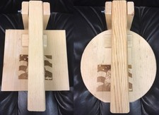 Wood Manual Flower Corn Wooden Tortilla Maker Press Gorditas Bunuelos S/M/L size