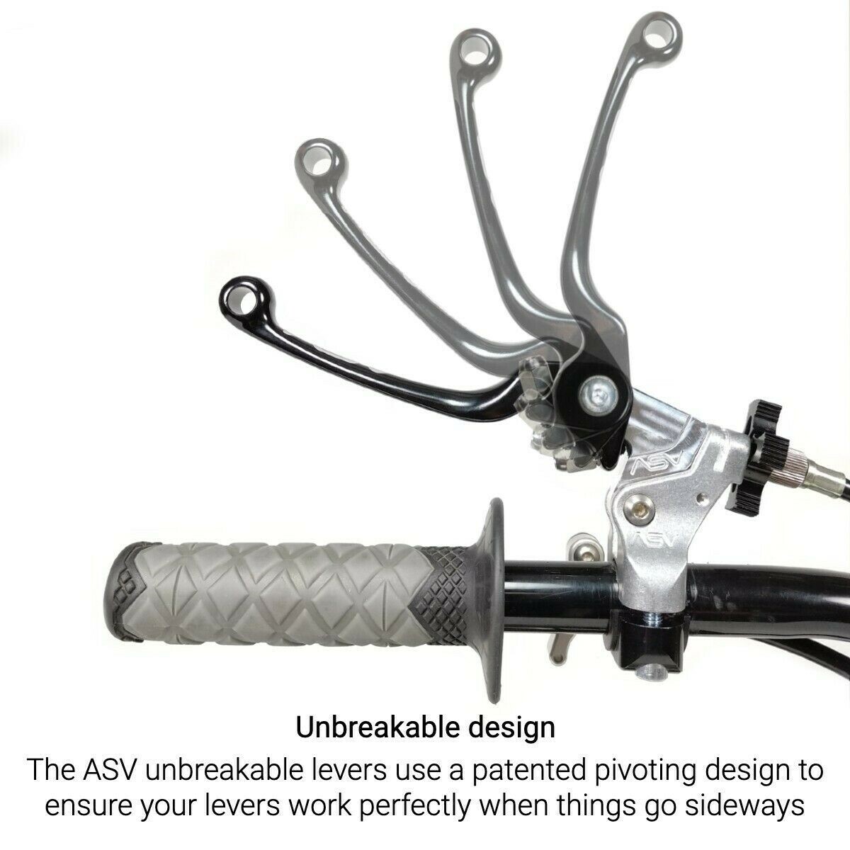 ASV F2 Series Unbreakable Off-Road Clutch Lever # CDF206SX | eBay
