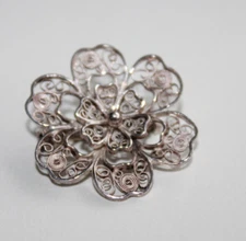 A&K sterling brooch