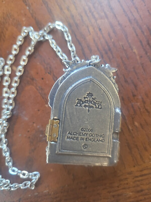 P465-Alchemy of England Original - Gravestone Locket VERY RARE | eBay