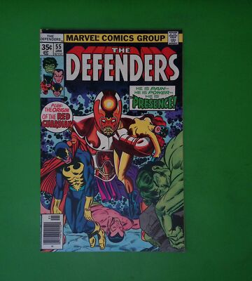 DEFENDERS #55 VOL. 1 7.0 NEWSSTAND MARVEL COMIC BOOK H64-56