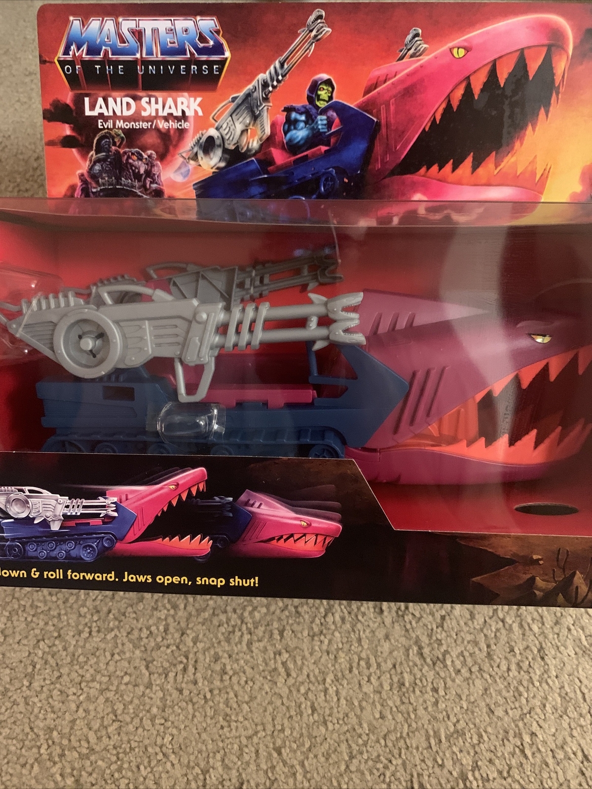 MASTERS OF THE UNIVERSE ORIGINS LAND SHARK LANDSHARK MOTU 2022 IN HAND