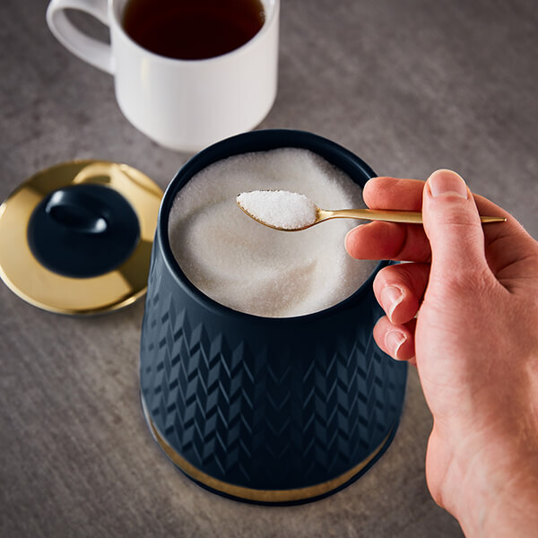 Tower T826091MNB Empire Storage Canisters Midnight Blue (Set of 3