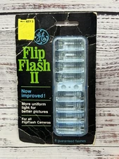 Vintage General Electric FLIP FLASH II Flash Bulbs - New in Packaging