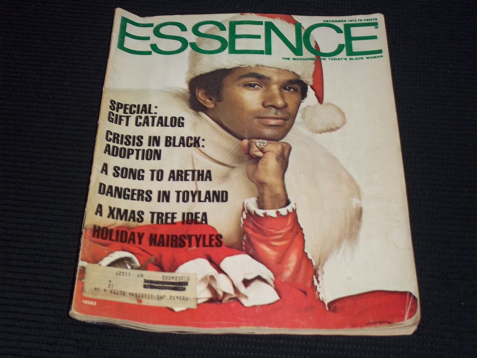 1972 December Essence Magazine Donald Greenwall Cover H 8639