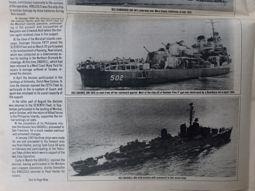 The TIN CAN SAILOR Newspaper 1998 Vol. 22 No. 2 DESTROYER DIVISION 50 1943-1945 - Picture 8 of 24