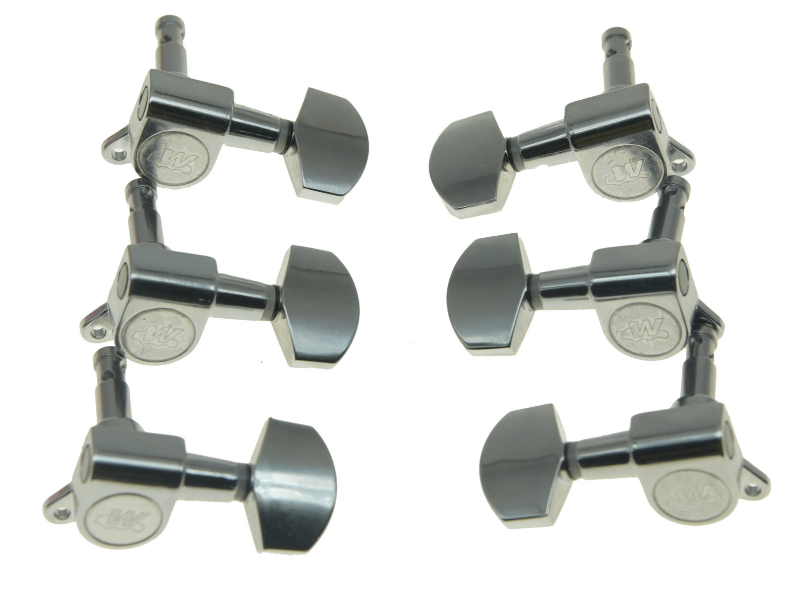 Guitar Parts WILKINSON EZ E-Z-LOK - 6 In Line - TUNERS SET - Foto 6