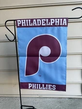 MLB Philadelphia Phillies Vintage Style Garden Flag Phillies 2 Design Yard Flag
