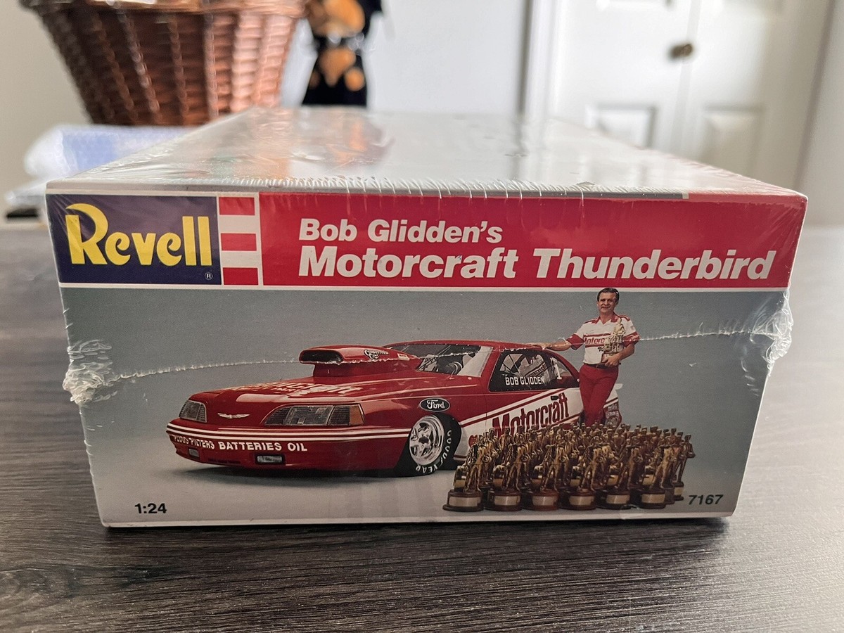 87Thunderbird Pro Stock Drag Car/Bob Gliddens Model Kit. F/S Mint 