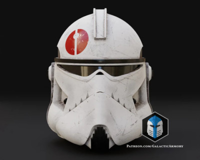 Starwars Commander Neyo Helm 3D gedruckt RAW/FINISHED