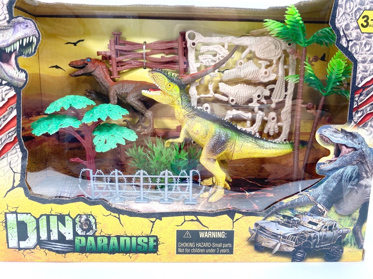 Dino Paradise Plastic Dinosaurs Figures Play Sets Toy NIB | eBay