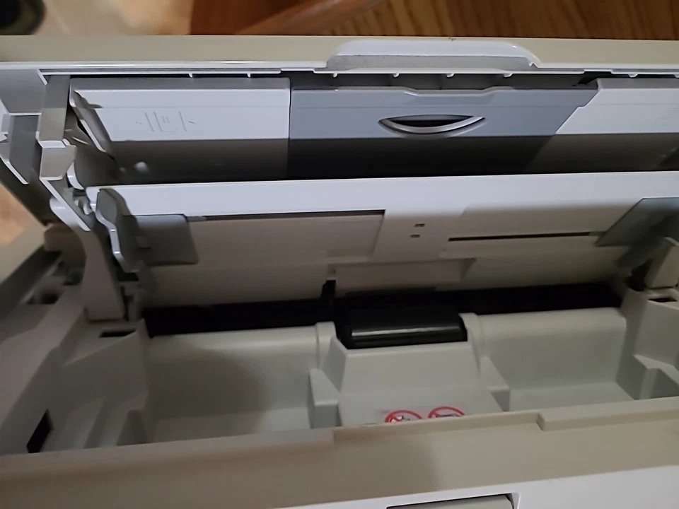 HP LaserJet Printer Works Great Test Page In Photos . With Ink - Image 2 of 4