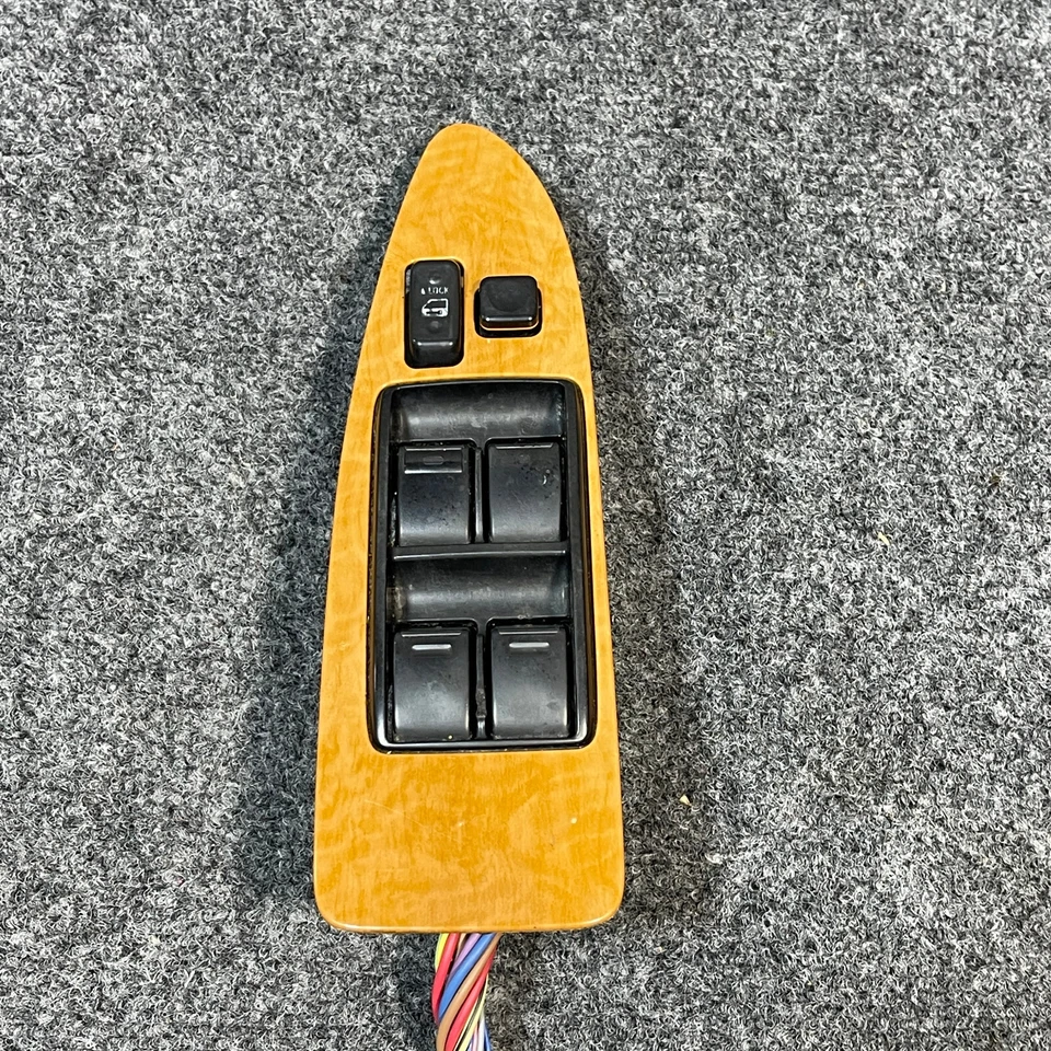 Interruptor maestro de ventana eléctrica Toyota Avalon 2005 2006 2007 2008 2009 OEM MADERA Foto 2 de 4