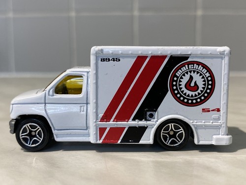 Vintage Matchbox Ford Box Truck Fire Dept 1998 1/80 Loose Rare! - Picture 5 of 7
