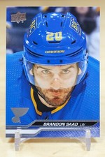 2023-24 Upper Deck Base #407 Brandon Saad - St. Louis Blues
