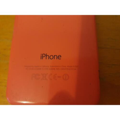 Apple iPhone 5C A1507 Smartphone Pink 4.0" LCD Screen 8MP (1GB+8GB) - For Parts - Picture 14 of 15