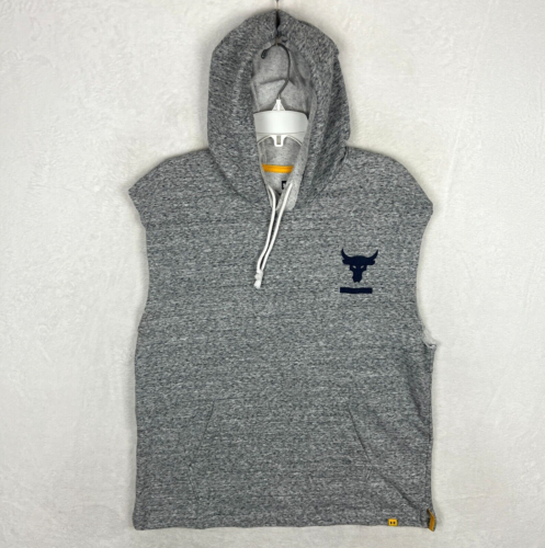 Under Armour Project Rock Mens Hoodie Pullover Mens XL Sleeveless Gym Training