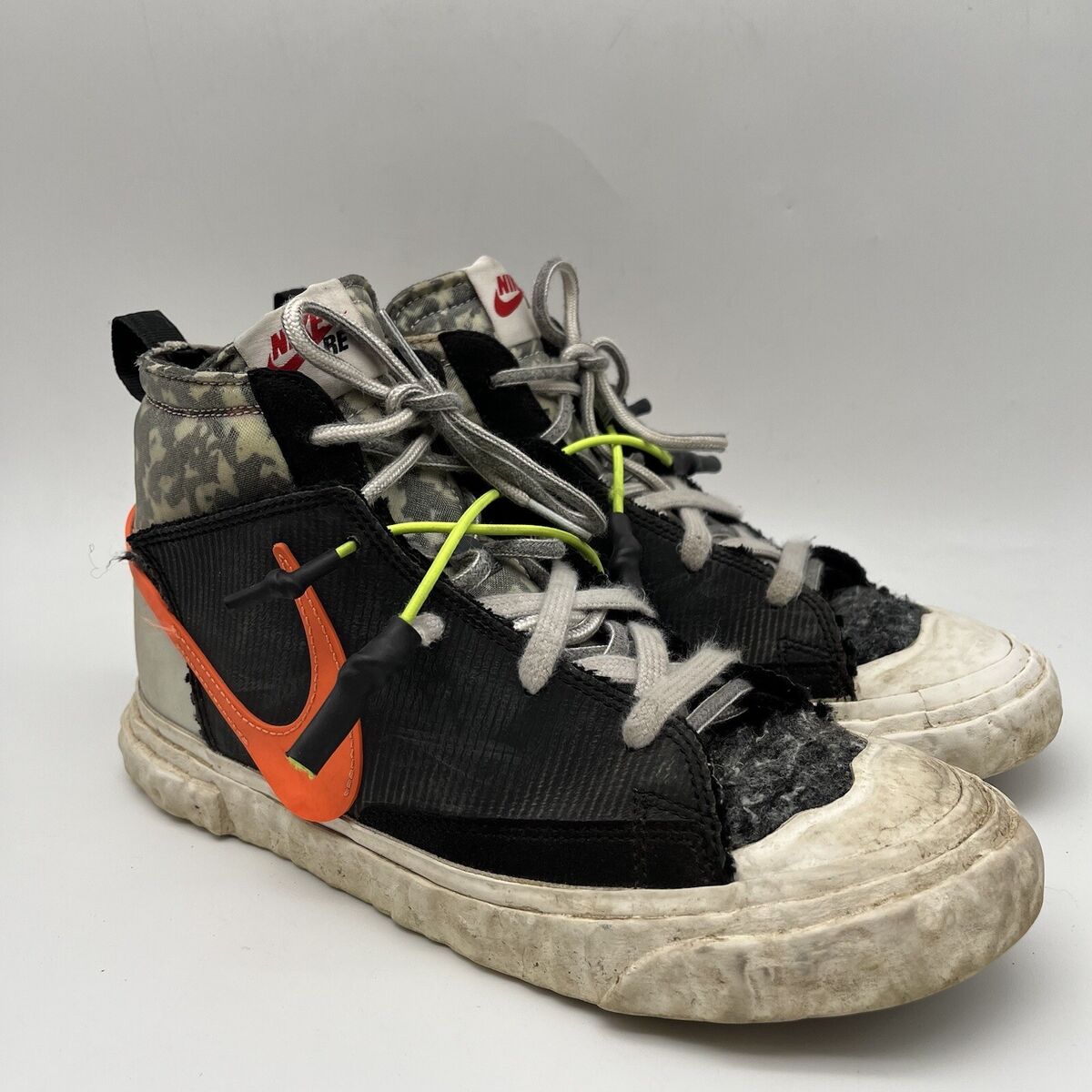 Size 6 - Nike Blazer Mid x Readymade Black Used Pre-owned Size 6 - Nike Blazer Mid x Readymade Black Used Pre-owned