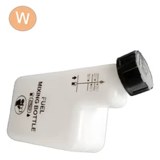 1 LITER 2 STROKE OIL & FUEL MIXING BOTTLE /  ACCURATE MIXING  W