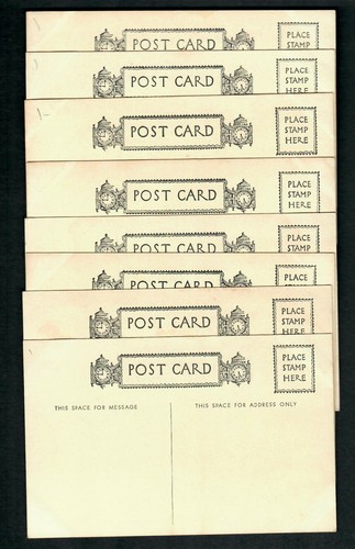 K 31 Ill. 8 pcs. Marshall Field & Co. N. Rotunda, Tiffany Dome, Yea Room Unused - Picture 3 of 3