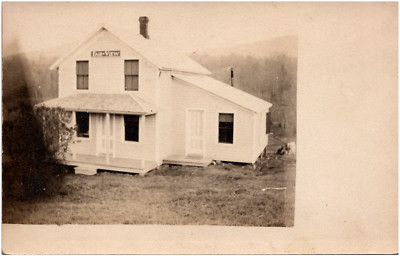 Fair View House, Possibly in Rural Pennsylvania PA 1900s RPPC Postcard Photo