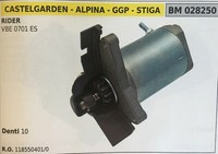 Anlasser Brumar Castelgarden-Alpina-Ggp-Stiga BM028250 Rider