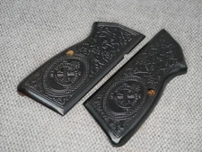 CUSTOM MADE WALNUT GRIPS FITS BROWNING Hi POWER Girsan MC35, EAA, SPRINGFIELD S