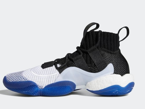 adidas Originals Crazy BYW X Basketball Trainers Sneakers (B42244) Size UK 11 - Picture 2 of 9