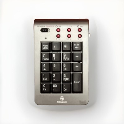 Targus Numeric Wireless Keypad Gray & Red PAKP003U