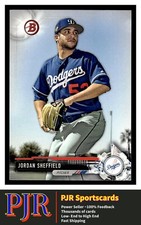 2017 Bowman Draft #BD-134 Jordan Sheffield Los Angeles Dodgers  Paper