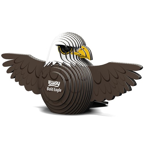 Eugy 3D Model 022 Bald Eagle - Picture 2 of 4