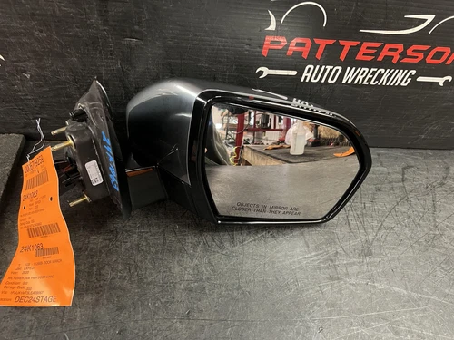 19-21 EXPEDITION POWER FOLD PASSENGER RH SIDE VIEW DOOR MIRROR CAMERA SATIN CAP